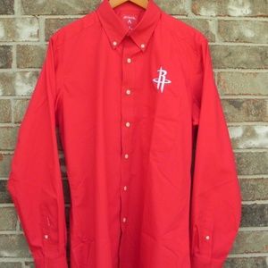 Men's Houston Rockets Antigua Red Dynasty Size M
